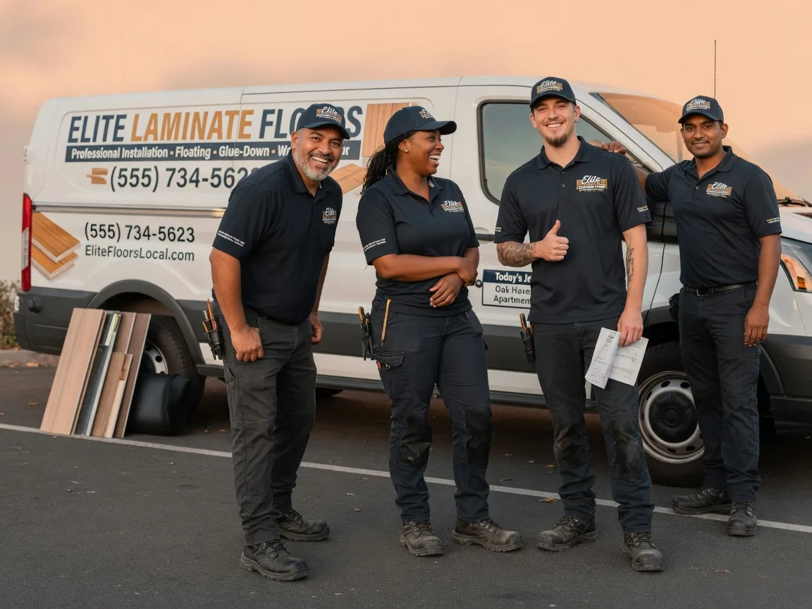 Laminate flooring installation company in Hammond, OR
